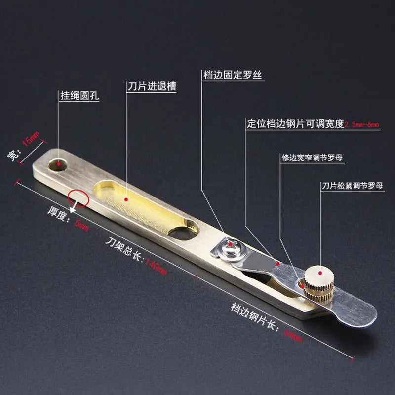 Positioning Knife Line Cutter For Leather