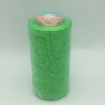 0.8mm / 260 Meters Flat 150D Polyester Waxed Thread For Sewing in 36 Colors
