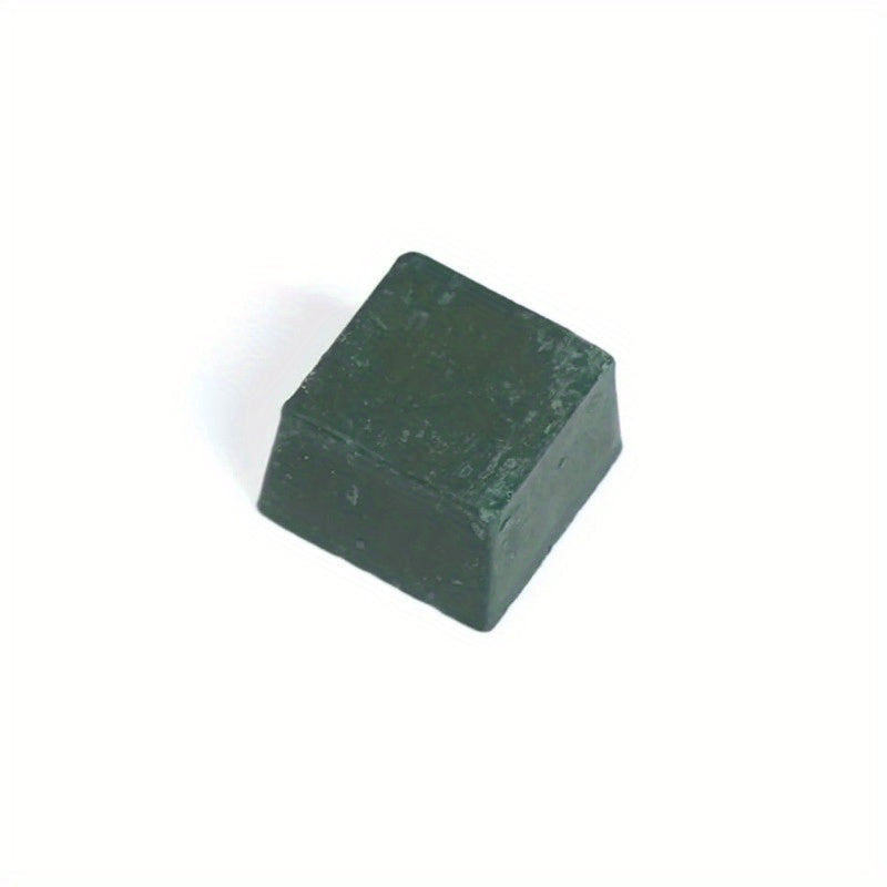 Green sharpening compound bar with textured surface