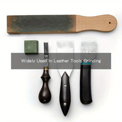 Sharpening Strop with Compound For Leather