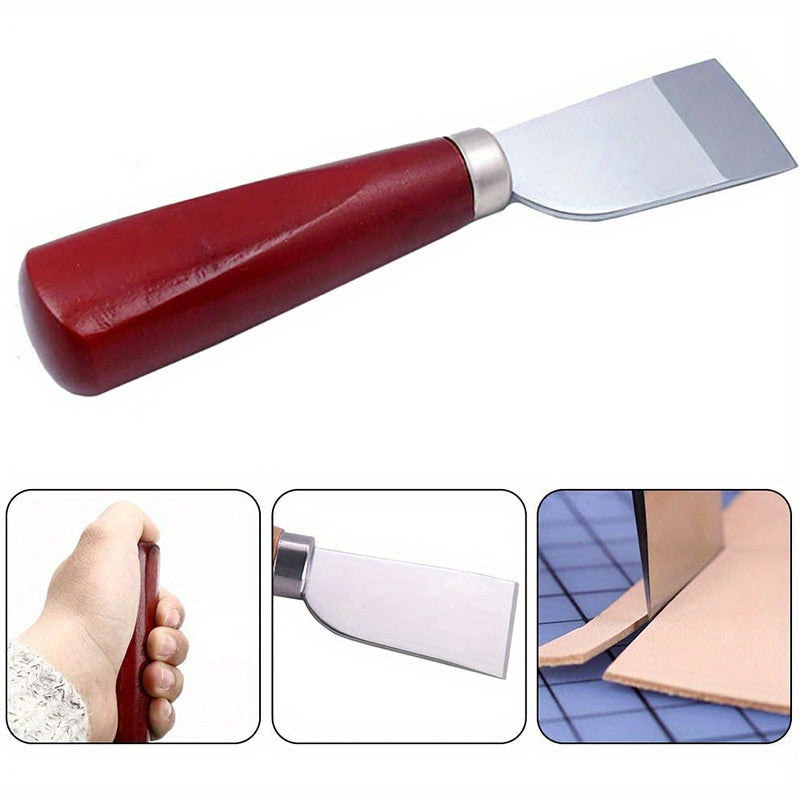 Leather Cutting Knife with Ergonomic Handle