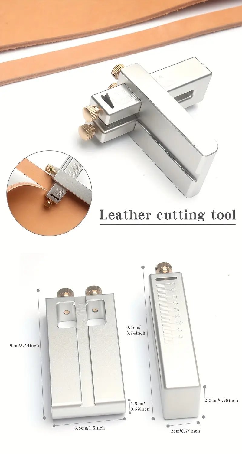 Precision Aluminum Leather Strap Cutter