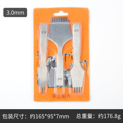 European Style Diagonal Cut Chisel For Leather