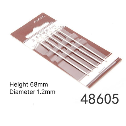 Blunt Round-Point Leather Hand Sewing Needles 5 Pcs Set