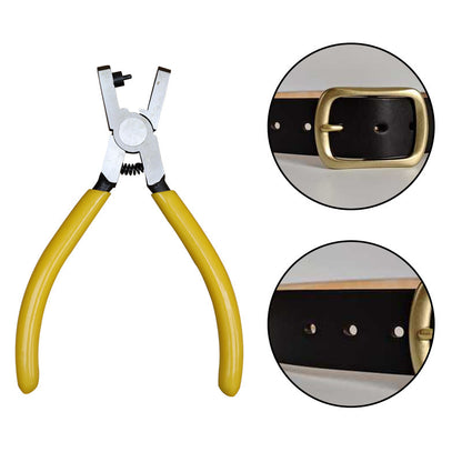 5-Inch Mini Watch Strap Hole Punch Pliers – Leather Belt & Strap Punch Tool