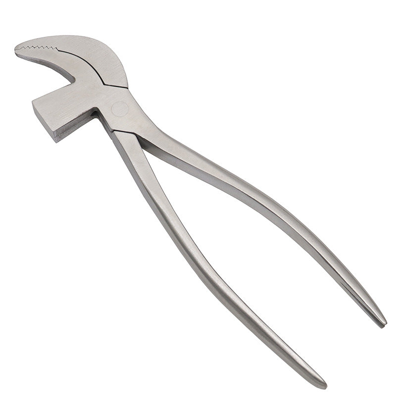 Stainless Steel Bird Nose Pliers – Professional Shoemaking & Leather Gripping Tool