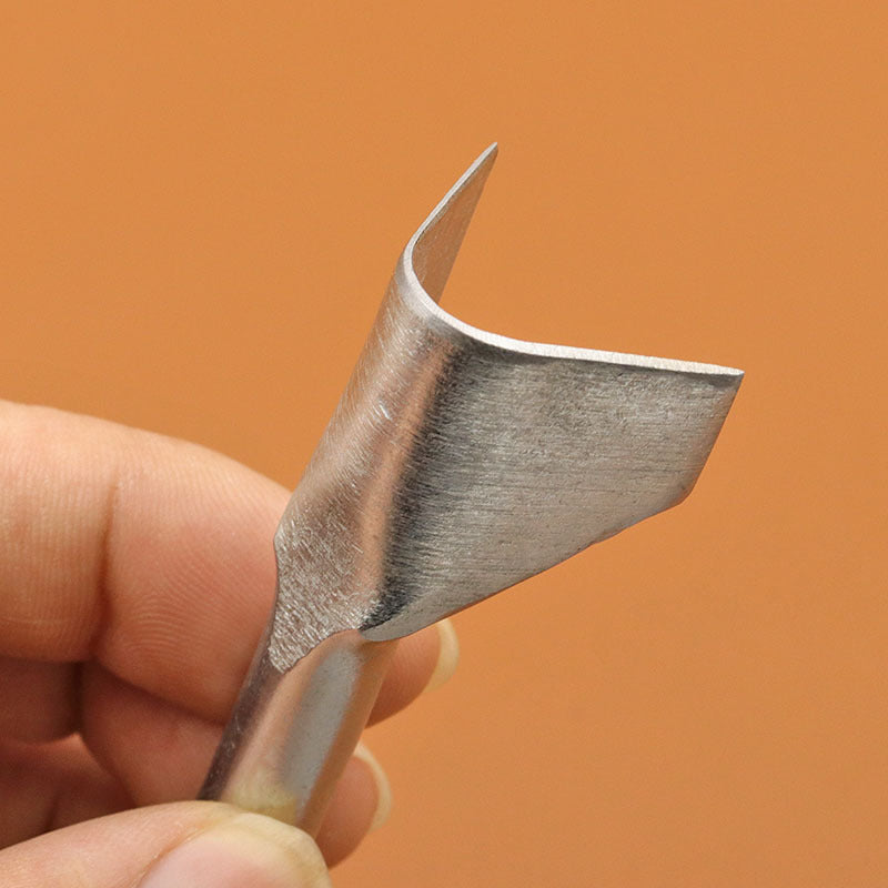 V-Shaped Leather Edge Punch For Belts