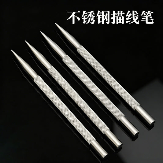 Stainless Steel Leather Carving Marking Pen – Pointed Tip / Round Tip