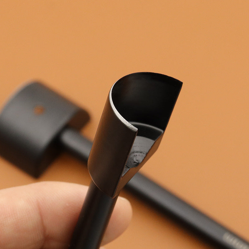 High End Semi-Circle Leather Strap End Punch C-Shaped Round Corner Cutting Chisel for Belt Tails (15mm to 45mm)