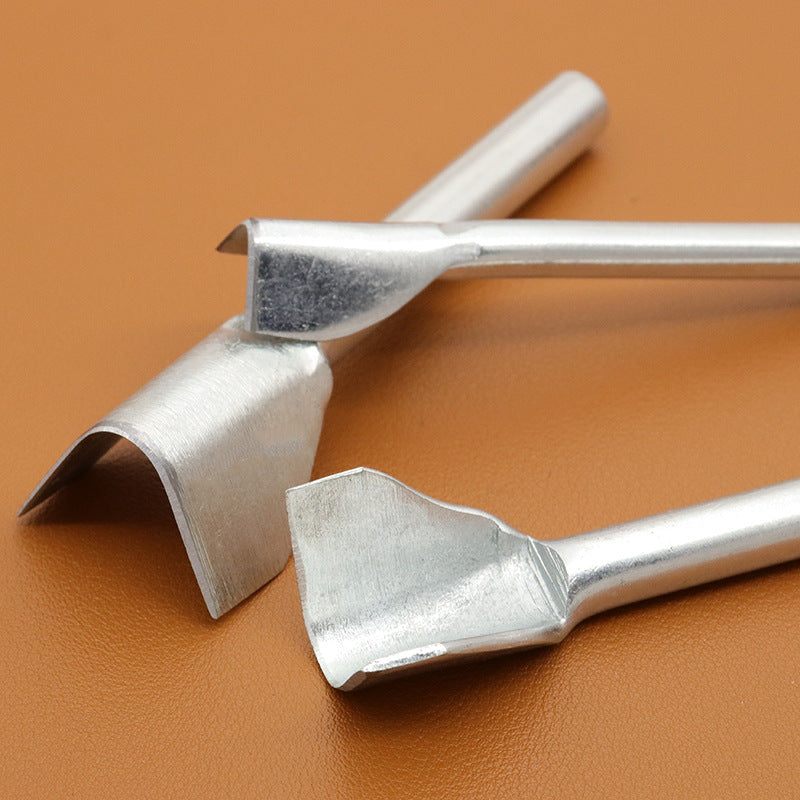 V-Shaped Leather Edge Punch For Belts