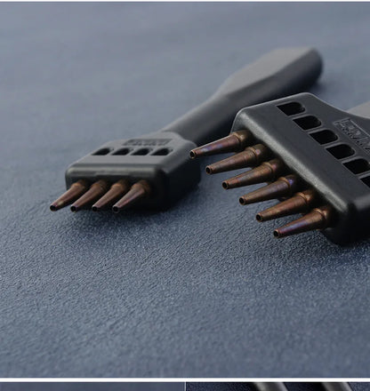 Premium Round Hole Punching Tool 3 Pcs Set For Leathercraft