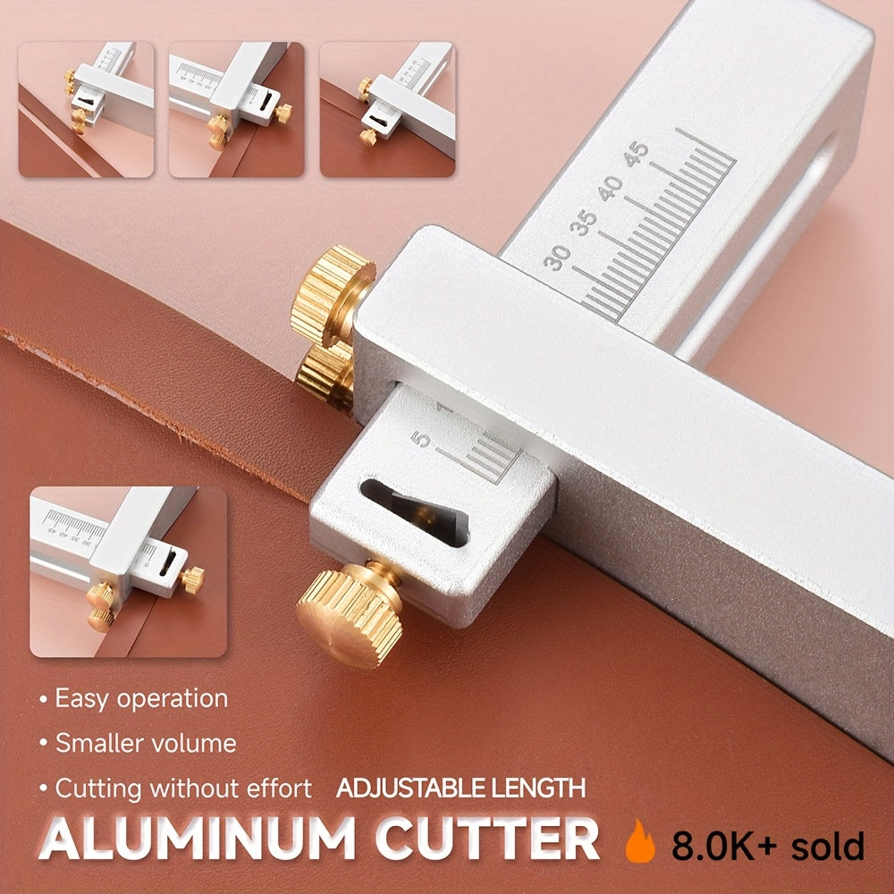Precision Aluminum Leather Strap Cutter