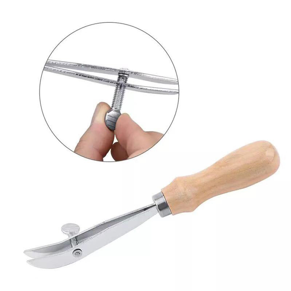 Adjustable Edge Creaser Tool For Leather