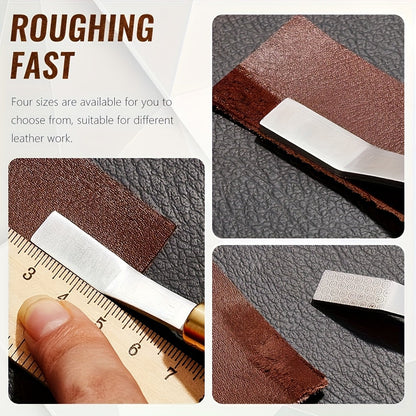 Leather Roughing File & Stropping Tool