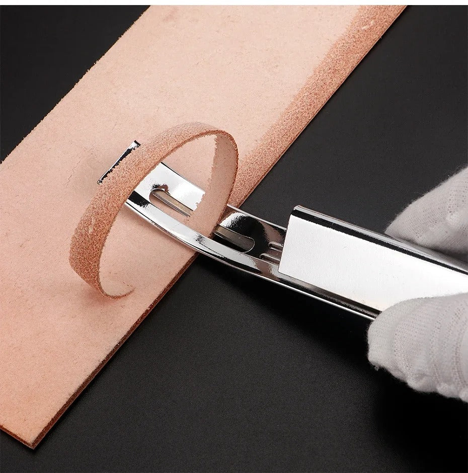 Leather Safety Beveler with Skiver Blades