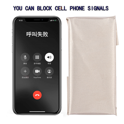 RFID Blocking Fabric EMF Shielding Fabric 230T For Radiation Protection