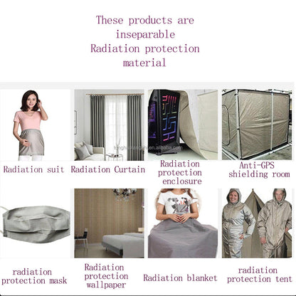 RFID Blocking Fabric EMF Shielding Fabric 230T For Radiation Protection