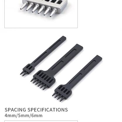 Lightweight Hole Punching Set For Leather