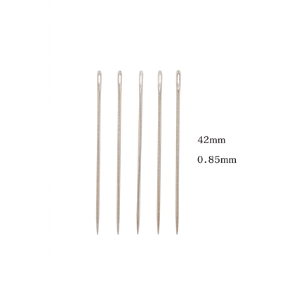 Sigma Leather French saddle stitching needles, 42mm length, 0.85mm