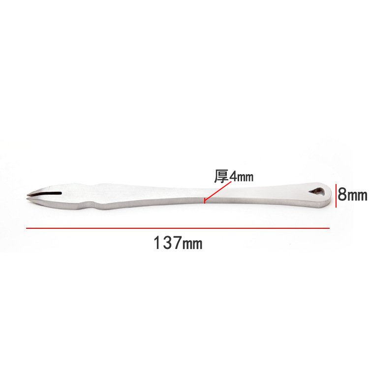 Fixed-Distance Stitch Line Marker Stainless Steel Leather Edge Spacing Gauge