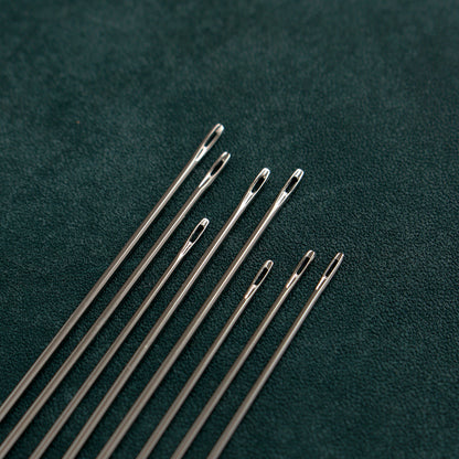 Pack of 5 French Saddle Stitching Needles by Sigma Leather