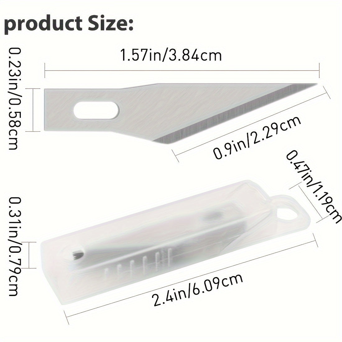 Precision Craft Knife for Leather Crafting With 5 Blades