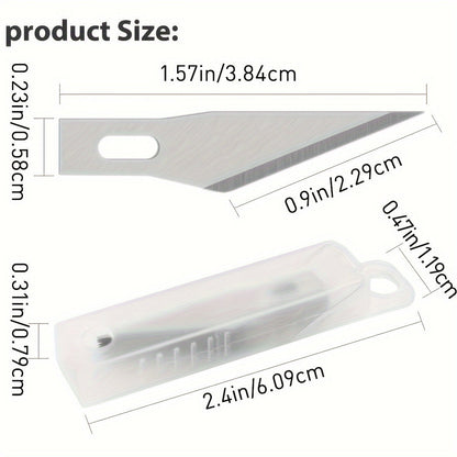 Precision Craft Knife for Leather Crafting With 5 Blades