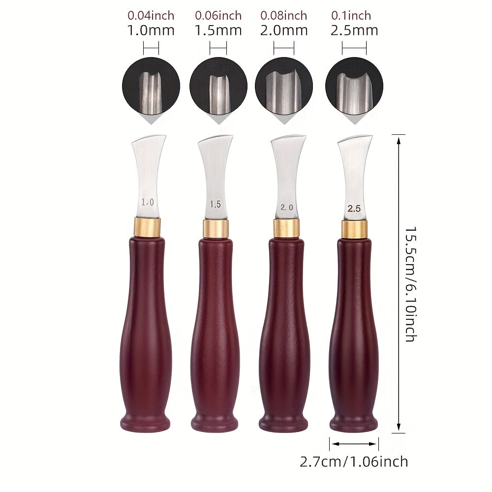 Edge Creaser Tool For Leather