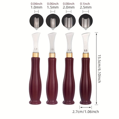 Edge Creaser Tool For Leather