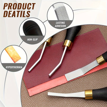 Leather Roughing File & Stropping Tool