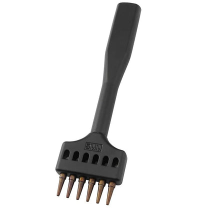 Premium Round Hole Punching Tool 3 Pcs Set For Leathercraft