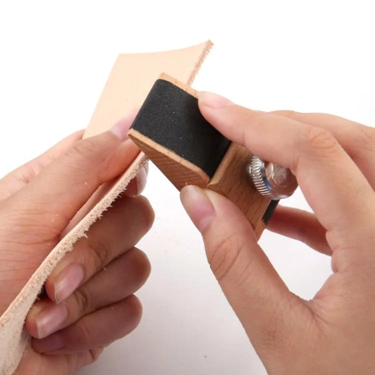 Beechwood Leather Sanding & Polishing Blocks