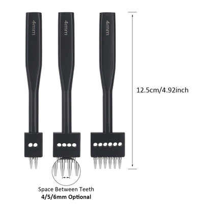 Leather Stitching Hole Punch Tool Set (3 PCS)