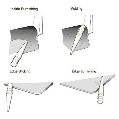 Sandalwood Edge Burnisher For Leather