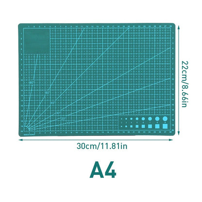 A3 & A4 Self-Healing Cutting Mat for Leathercraft with 5mm Thickness