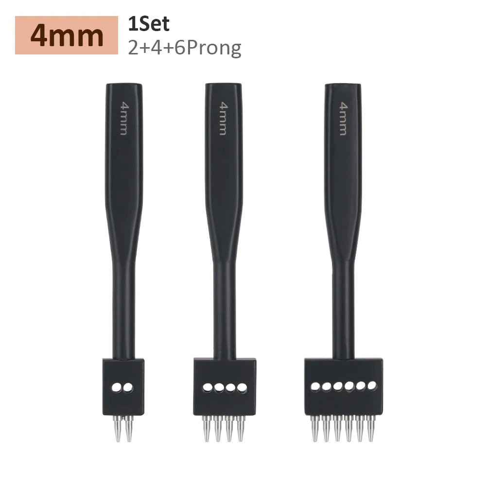 Leather Stitching Hole Punch Tool Set (3 PCS)