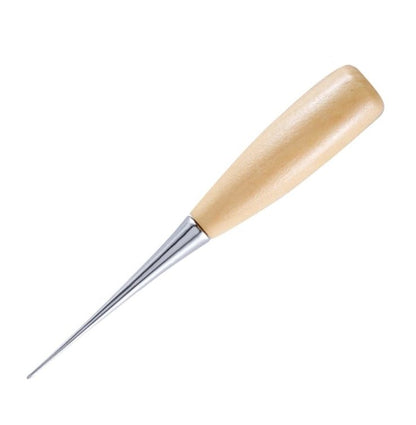 Wooden Handle Scratch Awl For Leather Crafting