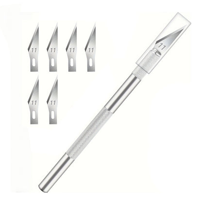 Precision Craft Knife for Leather Crafting With 5 Blades