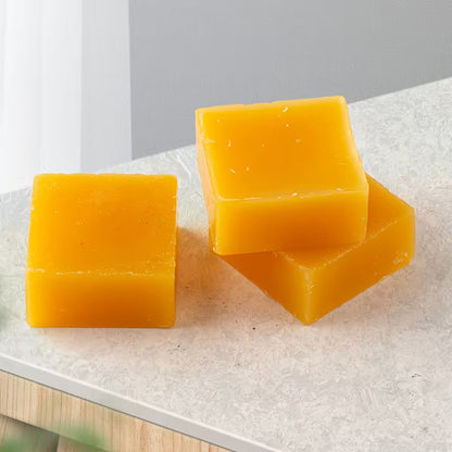 Pure Natural Beeswax Block for Leather